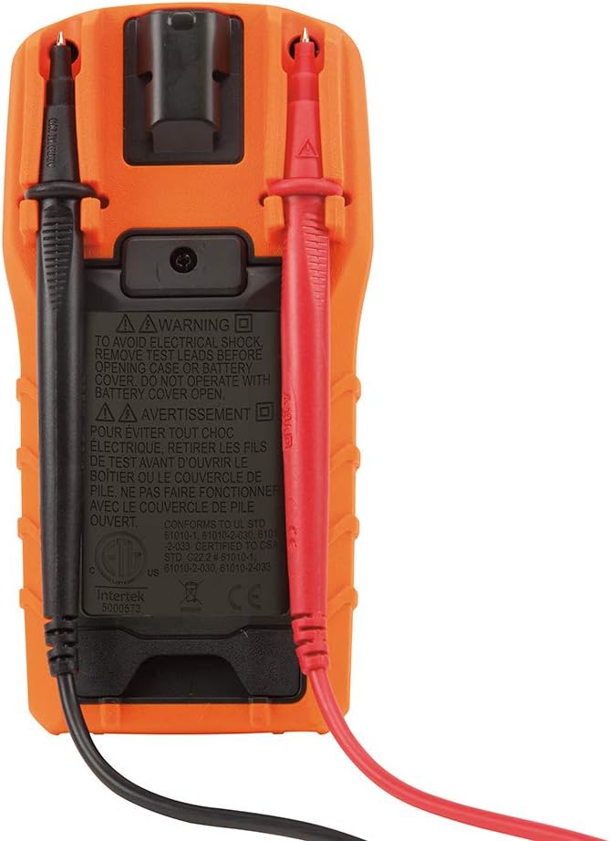 Klein Tools 69149 Multimeter Test Kit, Klein Multimeter, Noncontact Voltage Tester and Outlet Tester, Leads and Batteries Included - - 