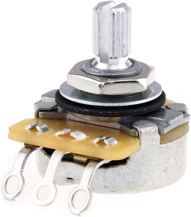 CTS 450 B500K Pot Standard Split Shaft 3/8 Inch 10% Linear Taper Potentiometer for Electric Guitar Bass