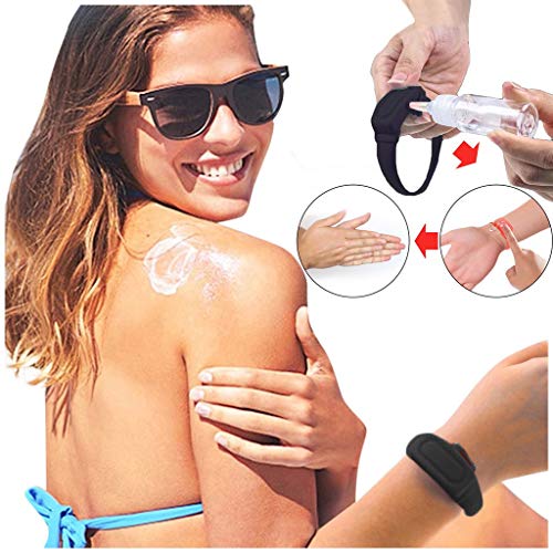 clacce Armband-Handspender Dieser tragbare Händedesinfektionsspender pumpt (Flüssigkeit Nicht enthalten)