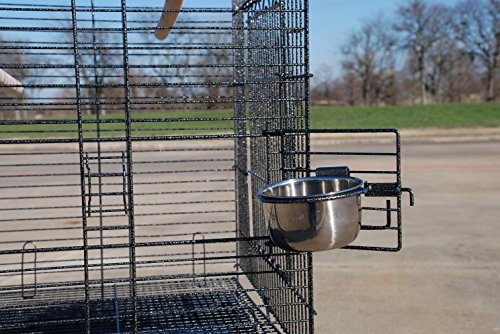 image for Mcage 20-Inch Open and Close Plays Top Parrot Lovebird Cockatiel Cocka