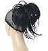 Lydell Adjustable Messy Style Ponytail Hair Extension Synthetic Hair-Piece with Jaw Claw (#2 Natural Black)thumb 3