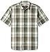 Carhartt Men's Essential Plaid Open Collar Short Sleeve Shirt