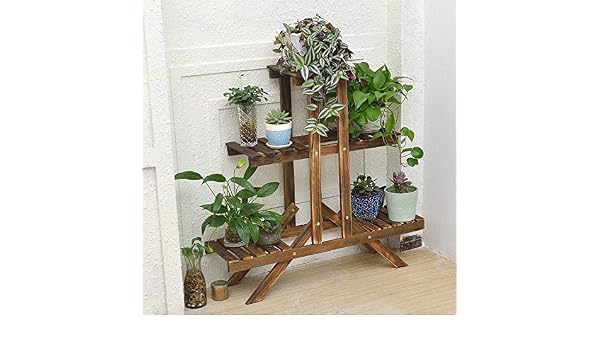 Planta de teatro Soporte de planta de 3 niveles Soporte de flor de ...