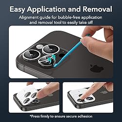 ESR Camera Lens Protector for iPhone 15 Pro Max/15