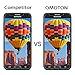 OMOTON Tempered Glass Screen Protector for Samsung Galaxy J7 2017/J7 V/J7 Sky Pro/J7 Perx [5.5 Inch](2017 Released), [2 Pack]