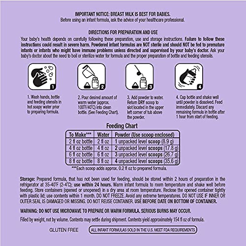 Amazon Brand Mama Bear Gentle Baby Formula MilkBased Powder with