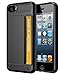 VAKO iPhone 5s Wallet Case Card Holder Cover Impact Resistant Credit Card Holder Case for iPhone 5 5s SE