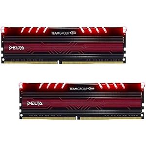 TeamGroup TDTRD416G2400HC15ADC01 Overclocking-gaming-RAM met cool LED-effect 16 GB