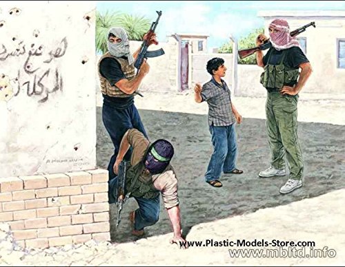 IRAQ. KIT 2 IRAQI INSURGENCE 4 FIG 1/35 MASTER BOX 3576