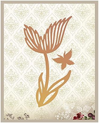 Couture Creations Flitterby & Flowersigh Intricutz Dies, 7x3.9x0.1 cm, Multi-Colour