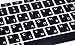 HRH Russian Language Silicone Keyboard Cover Skin for MacBook New Pro 13