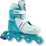 Crazy Skates 148 Kids Adjustable Inline Skate - Adjusts 4 Sizes (148T)
