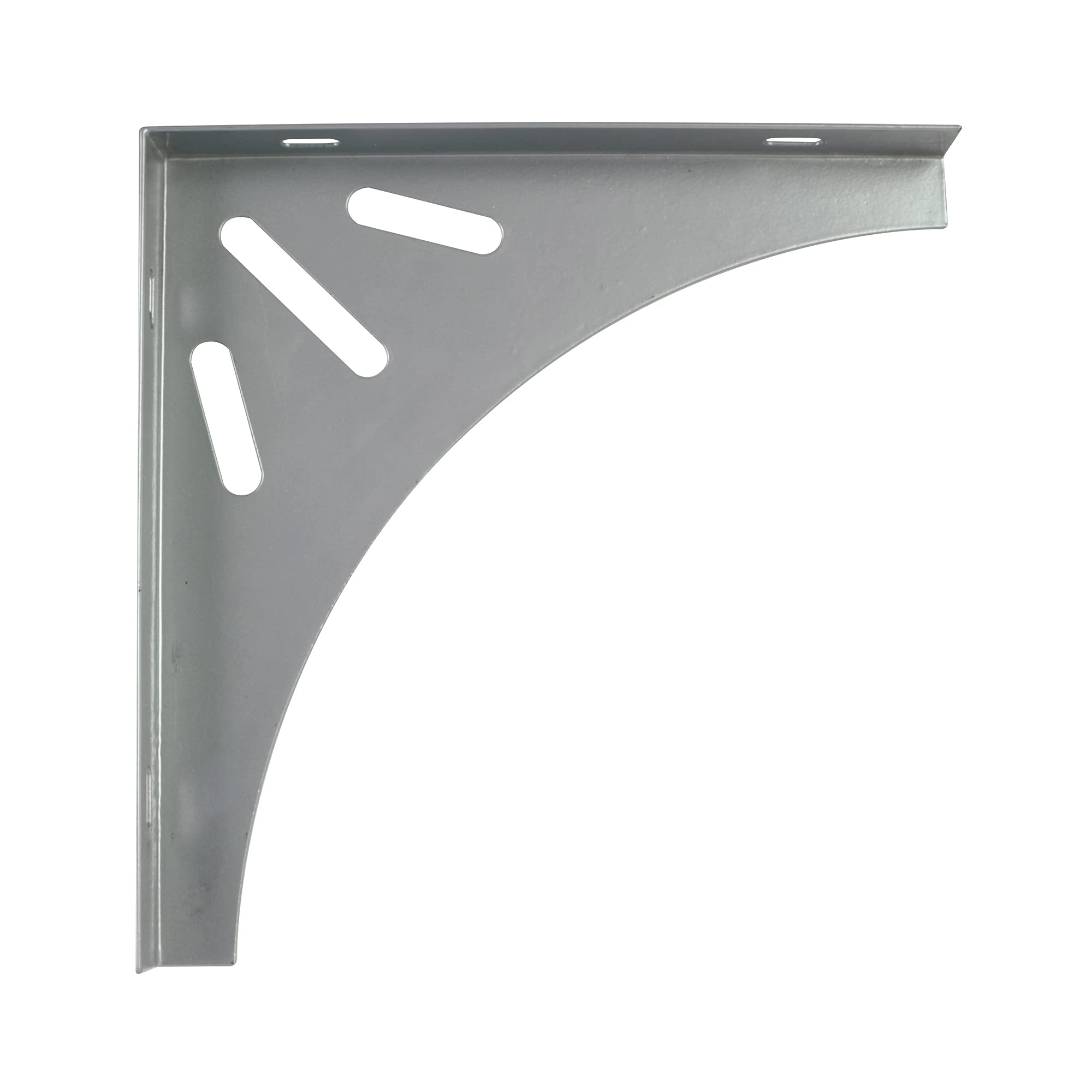 Amig 9956 Stand – Angle – Dove – Square, Metallic Grey, 200 x 200 x 20 mm