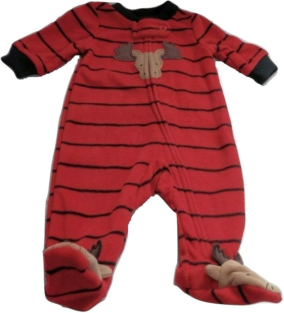 red baby sleeper