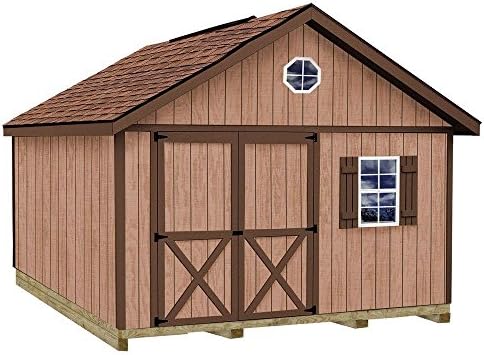 Amazon Com Best Barns Brandon 12 Ft X 12 Ft Wood Storage Shed