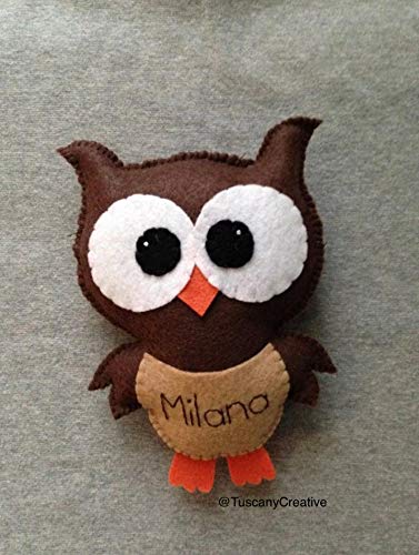 Amazon Com Personalized Owl Stuffed Animal Tooth Fairy Pillow