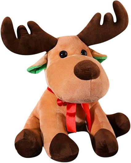 Regali Di Natale Giocattoli.Popetpop Regali Di Natale Per Cani Gatti 35 Centimetri Adorabili Giocattoli Di Peluche Bambola Alce Di Natale Che Gioca Giocattolo Per Bambini Bambini Amazon It Prodotti Per Animali Domestici