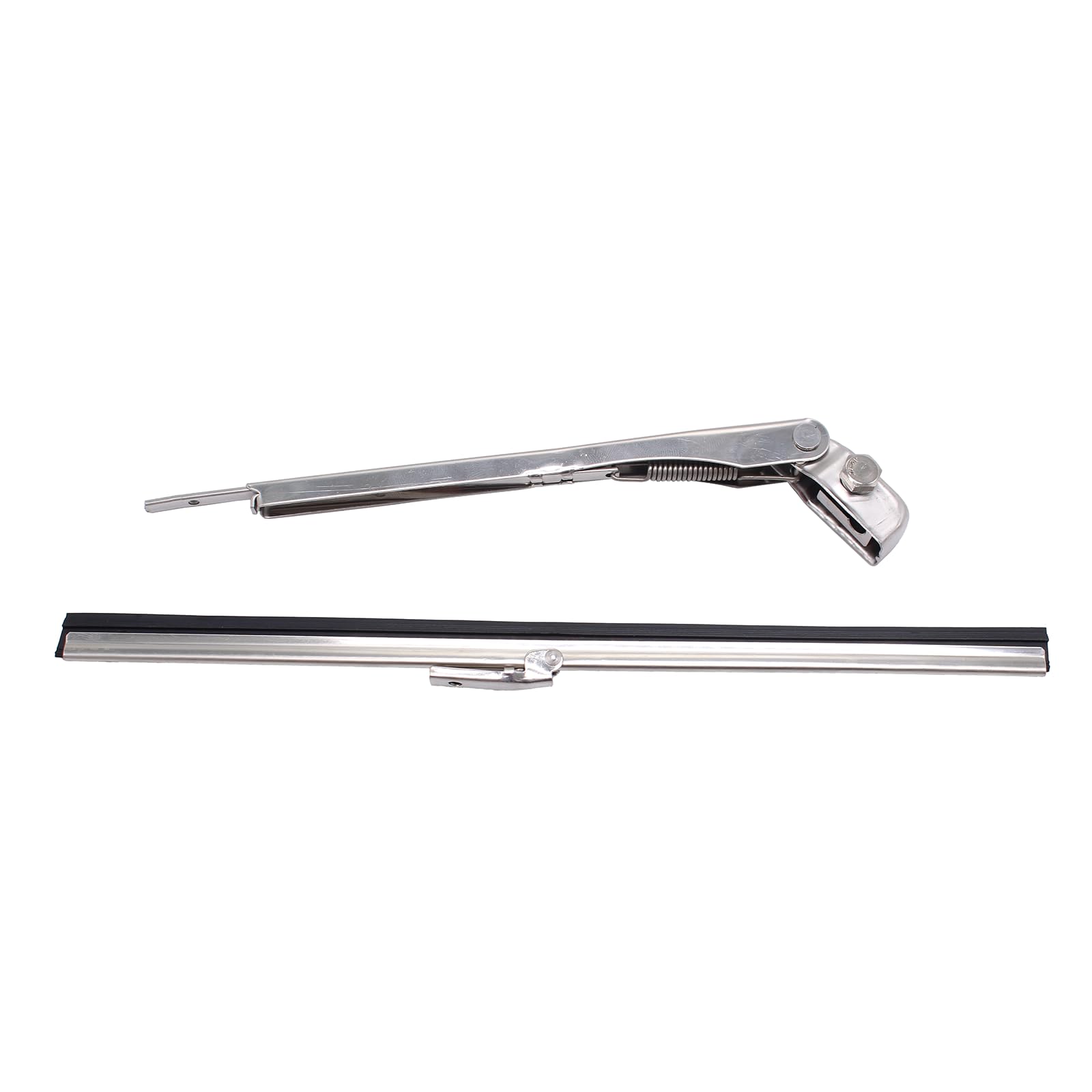 Photo 1 of 10" Windshield Wiper Blade & 11" Windshield Wiper Arm Stainless Steel Universal Set Fits for Boat Jeep Chevy