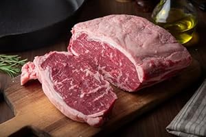 ROBERT WHOLEY & CO. Whole New York Strip, Boneless USDA (11-12 lb Average) (Steaked)