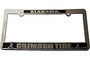 GAME DAY OUTFITTERS NCAA Alabama Crimson Tide Car Tag Frame