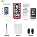 ImpactStrong Compatible with iPhone 6 Plus Waterproof Case [Fingerprint ID Compatible] Slim Full Body Protection - Pink