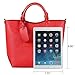Hynes Victory Womens Boutique Tote Handbag (Red)