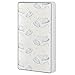 Dream On Me 2-in-1 Breathable Pocket Coils Inner Spring Portable Crib Mattress, Greenguard Gold and JPMA Certified, White