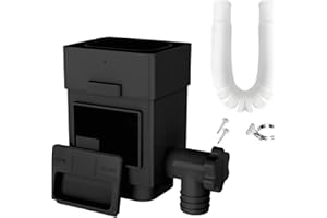 Rain Barrel Diverter Kit - Rainwater Collection System, Rain Barrel Diverter Kit with Adjustable Valve and Filter, Fits for 2