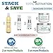 Dark Circles Under Eye Treatment Serum for Puffiness Dark Spot Corrector Age Spot Remover Anti Aging for Puffy Eyes & Brilliant Eye Brightener compare with Eye Cream & Undereye Gel Patches 0.5 oz