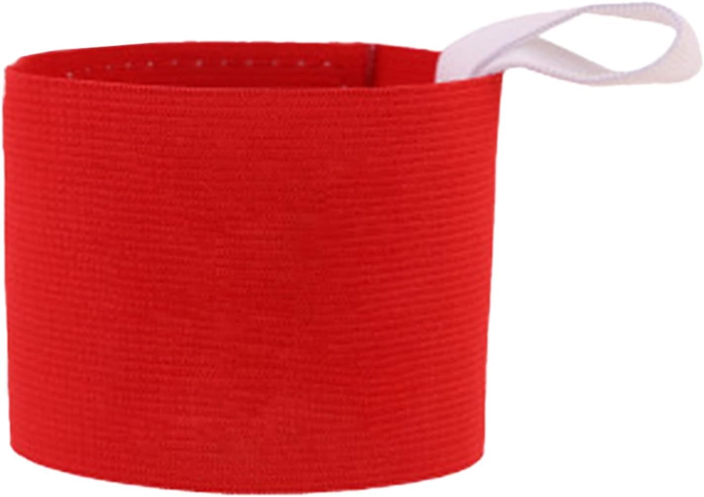 Photo 1 of Adult Squad Armbands Elastic Non-Slip Adjustable Arm Band Neon Colored Adhesive Armband Wrist Sweatbands,for Soccer Football Training Team Sports Wrist Bands,Football Hand and Arm Pads (Red)
