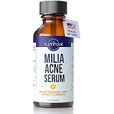 Milia Remover Treatment for Eyes & Face - Milia Spot Treatment with Salicylic Acid & Tea Tree Oil - Milia Acne Serum