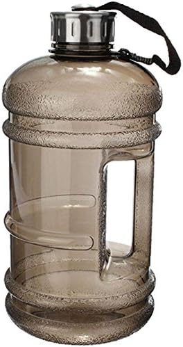 73 Oz Outdoor Sports Gym Training Drink BPA Free Water Bottle Cap Plettle Camping (Black)