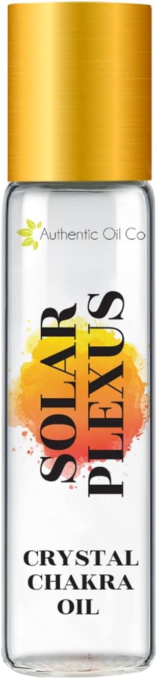Authentic Oil Co Solar Plexus Chakra Roller Oil 10ml Vegan Cruelty Free