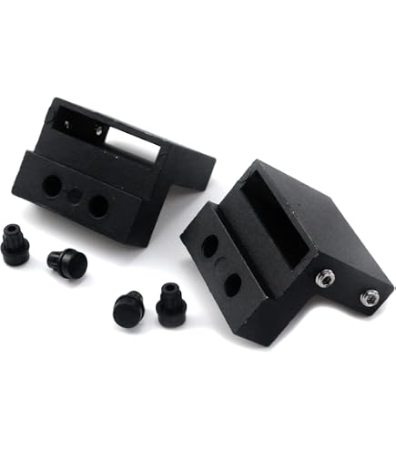 5-Pack Sliding Barn Door Spacers – 35mm Matte Black Iron Wall Track Spacers For Flat Track Hardware (1.38'' Length, 1.18''/0.79'' OD)