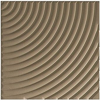 Fasade Echo Bisque Decorative Wall Panel - Fast and Easy Installation (12" x 12" Sample)