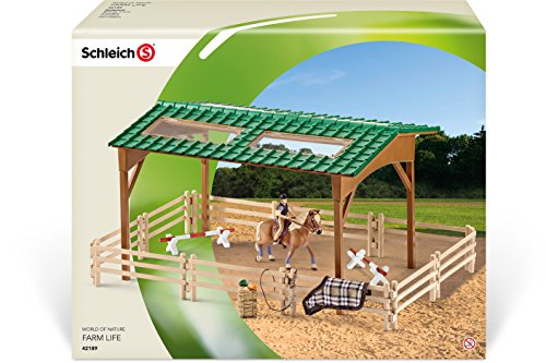 Schleich riding arena play set