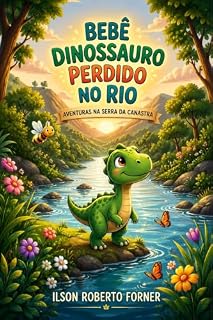 Livro Bebê Dinossauro Perdido no Rio