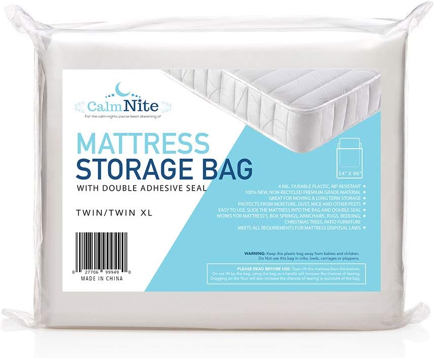 CalmNite bolsas de almacenamiento extra gruesas para colchones para