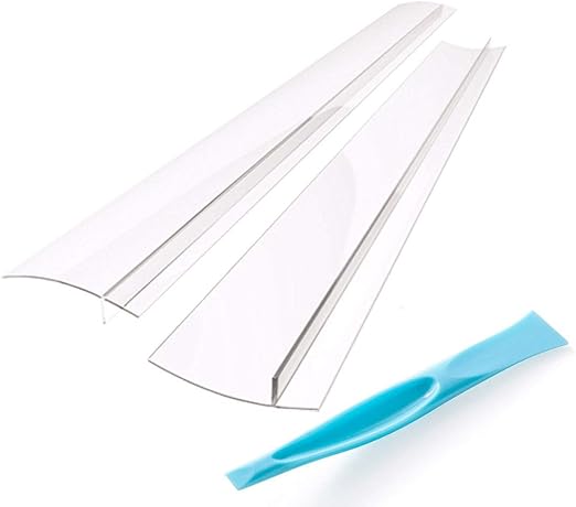 Amazon Com 2 X Silicone Stove Gap Cover Counter Top Stove Fills