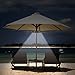Umbrella Lights，BESWILL Patio Umbrella Lights Cordless 28 LED Lights with Three Lighting Modes for Camping Tents & Outdoor Use (Rechargeable)