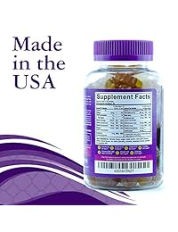Salaam Nutritionals Multivitaminas de goma halal para niños y omega 3, 90