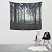 Xinhuaya Woodland Wall Art Home Decor Retro Vintage Style Forest with Sunlight Tree Branches Tapestry Wall Hanging Art Sets