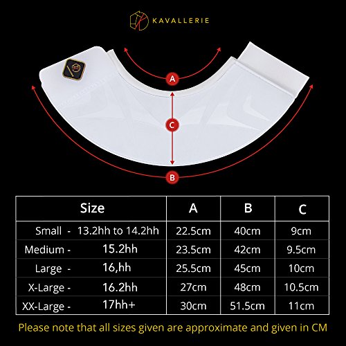 Kavallerie Classic Anti-Spin Bell Boots, Overreaching Protection, Durable with Secure Fit, Perfect for Cross Country, Hunting, Jumping and Exercises-XL-White - Thumbnail 2