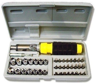 Shopo Tool Kit, Screwdriver and Socket Set (Multicolour) - Pack of 41