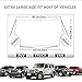 REDESS Windshield Snow Cover, Winter Car Snow Cover, Enlarged Size Fits Larger Car, Truck, SUV, Van, Premium Protector Shade for Snow, Ice, Frost, Waterproof Windproof Outdoor Windshield Covers