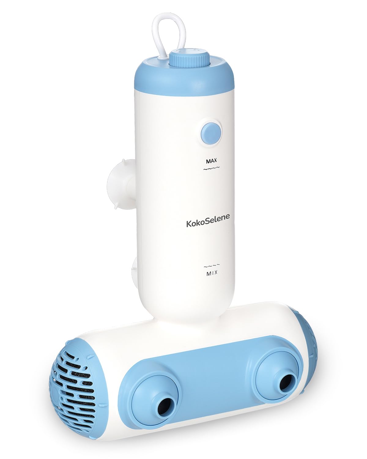 Photo 1 of KokoSelene Bath Jets for Tub, Portable Bath Spa for Bathtub with Dual Hydro Jets, Bathtub Spa Machine Creates Soothing Bubbles for Daily Relax at Home Use (Blue)