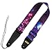 Guitar Strap with Leather End, Include 2 Strap Locks & 2 Picks. Length Adjustable, Suitable for Electric Guitar, Acoustic Guitar and Bass - Unique Gift For Guitarist
