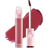 YNM Matte Veil Tint, Soft-Blur Finish, Silicone Lip Brush, K-Beauty, Matte, Moisturizing, Smudge-Proof, Long-Lasting Korean Lip Tint, 0.09 oz (Melting Veil)