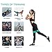 Victorem Resistance Hip Booty Bands Set - Fabric Thigh Bands for Glutes and Legs Exercise - with Digital Workout Guide