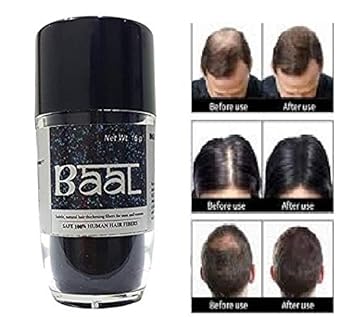 Buy Baal Hair Building Fiber For Women And Men For Loss Hair Black